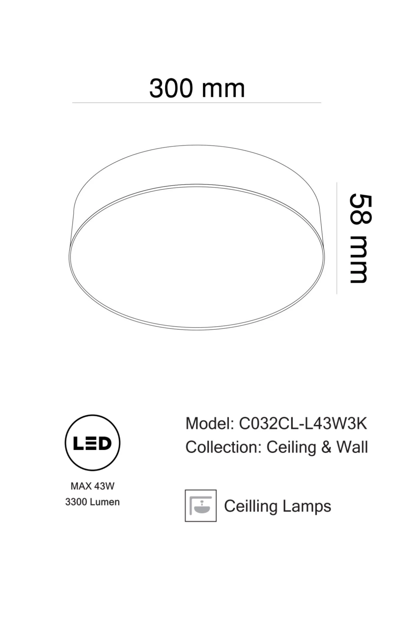   
                        Світильник стельовий MAYTONI (Німеччина) 43268    
                         у стилі модерн.  
                        Тип джерела світла: вбудовані світлодіоди led.                         Форма: коло.                         Кольори плафонів і підвісок: білий.                         Матеріал: пластик.                          фото 3
