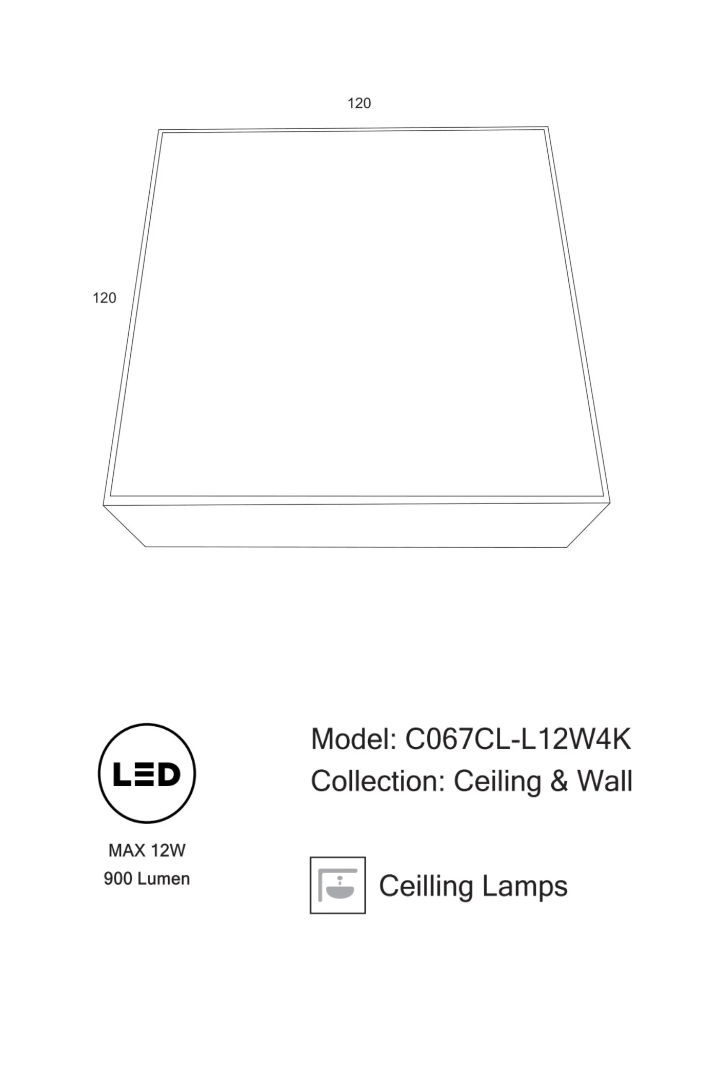   
                        Світильник стельовий MAYTONI (Німеччина) 43274    
                         у стилі модерн.  
                        Тип джерела світла: вбудовані світлодіоди led.                         Форма: квадрат.                         Кольори плафонів і підвісок: білий.                         Матеріал: пластик.                          фото 3