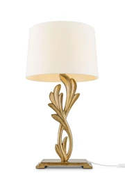   
                        
                        Настольная лампа MAYTONI (Германия) 43279    
                         в стиле Флористика, Классика.  
                        Тип источника света: светодиодная лампа, сменная.                                                 Цвета плафонов и подвесок: Бежевый.                         Материал: Ткань.                          фото 1