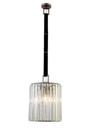   
                        
                        Люстра WUNDERLICHT (Німеччина) 43362    
                         у стилі Модерн.  
                        Тип джерела світла: світлодіодна лампа, змінна.                         Форма: Циліндр.                         Кольори плафонів і підвісок: Прозорий.                         Матеріал: Кришталь.                          фото 1