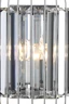   
                        
                        Хрустальное бра WUNDERLICHT (Германия) 43364    
                         в стиле Модерн.  
                        Тип источника света: светодиодная лампа, сменная.                                                 Цвета плафонов и подвесок: Прозрачный.                         Материал: Хрусталь.                          фото 2