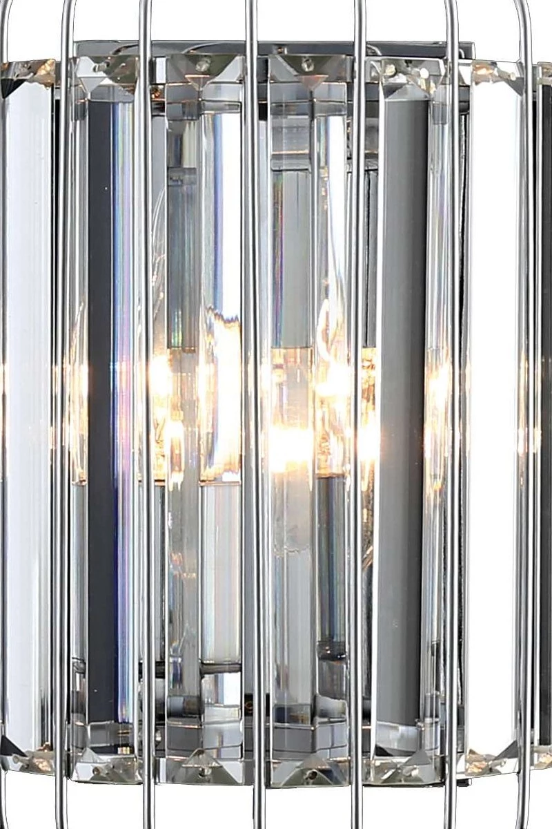   
                        
                        Кришталеве бра WUNDERLICHT (Німеччина) 43364    
                         у стилі Модерн.  
                        Тип джерела світла: світлодіодна лампа, змінна.                                                 Кольори плафонів і підвісок: Прозорий.                         Матеріал: Кришталь.                          фото 2