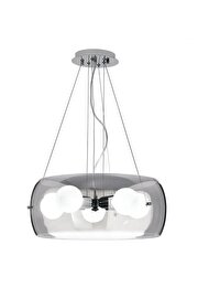   
                        Люстра IDEAL LUX (Італія) 43443    
                         у стилі модерн.  
                        Тип джерела світла: cвітлодіодні led, енергозберігаючі, розжарювання.                         Форма: коло.                         Кольори плафонів і підвісок: прозорий.                         Матеріал: скло.                          фото 1