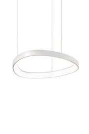   
                        Люстра IDEAL LUX (Італія) 43619    
                         у стилі хай-тек.  
                        Тип джерела світла: вбудовані світлодіоди led.                         Форма: коло.                         Кольори плафонів і підвісок: білий.                         Матеріал: пластик.                          фото 1