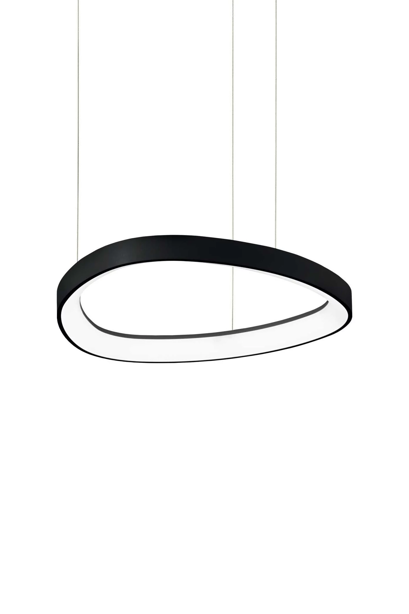   
                        
                        Люстра IDEAL LUX (Італія) 43625    
                         у стилі Хай-тек.  
                        Тип джерела світла: вбудований led-модуль, незмінний.                         Форма: Коло.                         Кольори плафонів і підвісок: Чорний.                         Матеріал: Пластик.                          фото 1