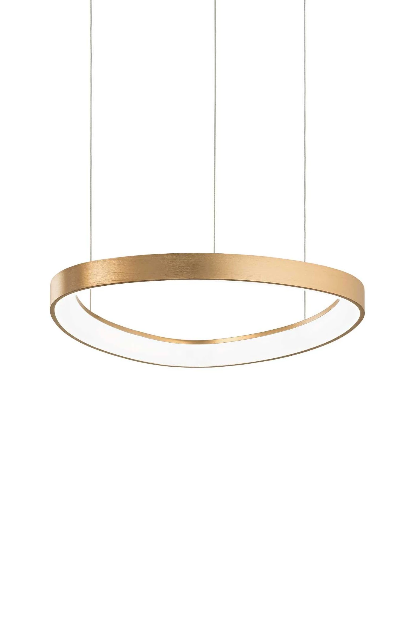   
                        
                        Люстра IDEAL LUX (Италия) 43626    
                         В стиле Хай-тек.  
                        Тип источника света: встроенный led-модуль, несъемный.                         Форма: Круг.                         Цвета плафонов и подвесок: Латунь.                         Материал: Пластик.                          фото 1