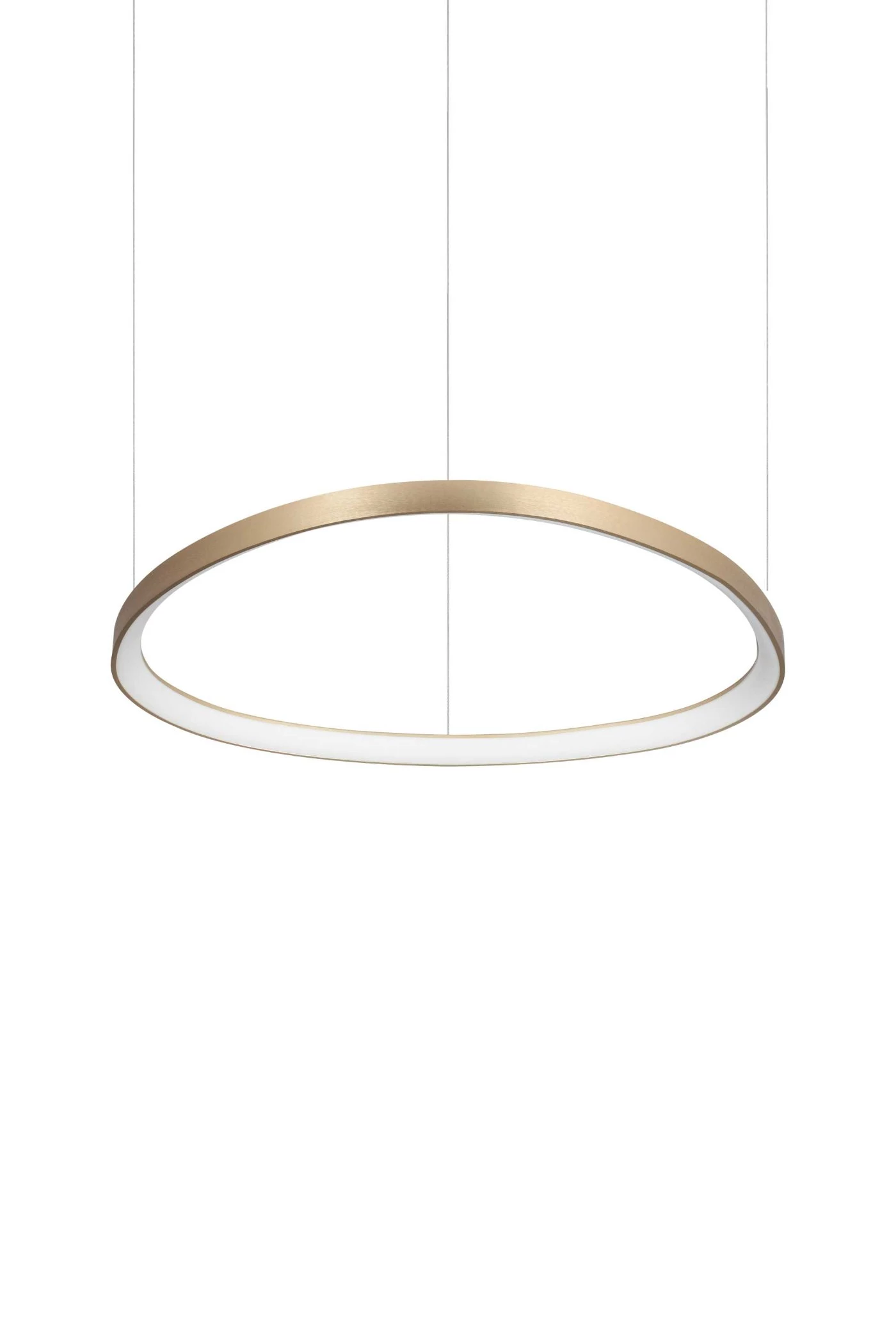   
                        
                        Люстра IDEAL LUX (Італія) 43643    
                         У стилі Хай-тек.  
                        Тип джерела світла: вбудований led-модуль, незмінний.                         Форма: Коло.                         Кольори плафонів і підвісок: Латунь.                         Матеріал: Пластик.                          фото 1