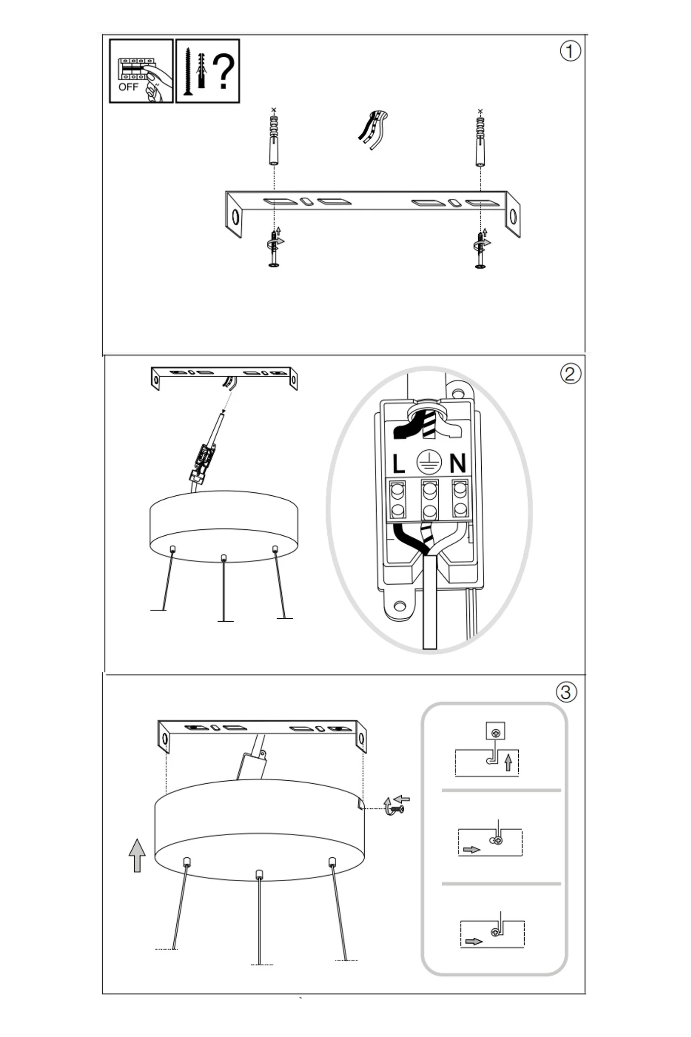   
                        
                        Люстра IDEAL LUX (Италия) 43645    
                         в стиле Хай-тек.  
                        Тип источника света: встроенный led-модуль, несъемный.                         Форма: Круг.                         Цвета плафонов и подвесок: Черный.                         Материал: Пластик.                          фото 2