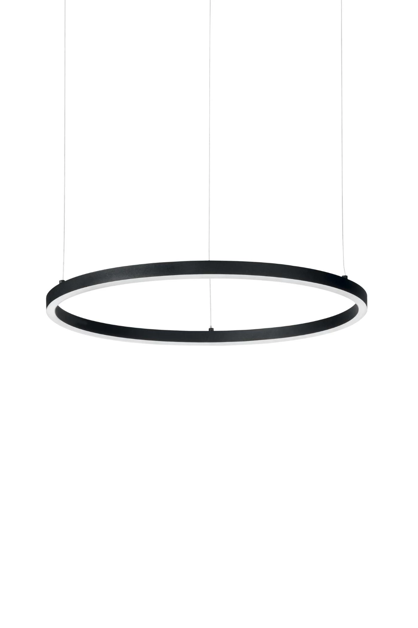   
                        
                        Люстра IDEAL LUX (Італія) 43670    
                         у стилі Хай-тек.  
                        Тип джерела світла: вбудований led-модуль, незмінний.                         Форма: Коло.                         Кольори плафонів і підвісок: Чорний.                         Матеріал: Пластик.                          фото 1