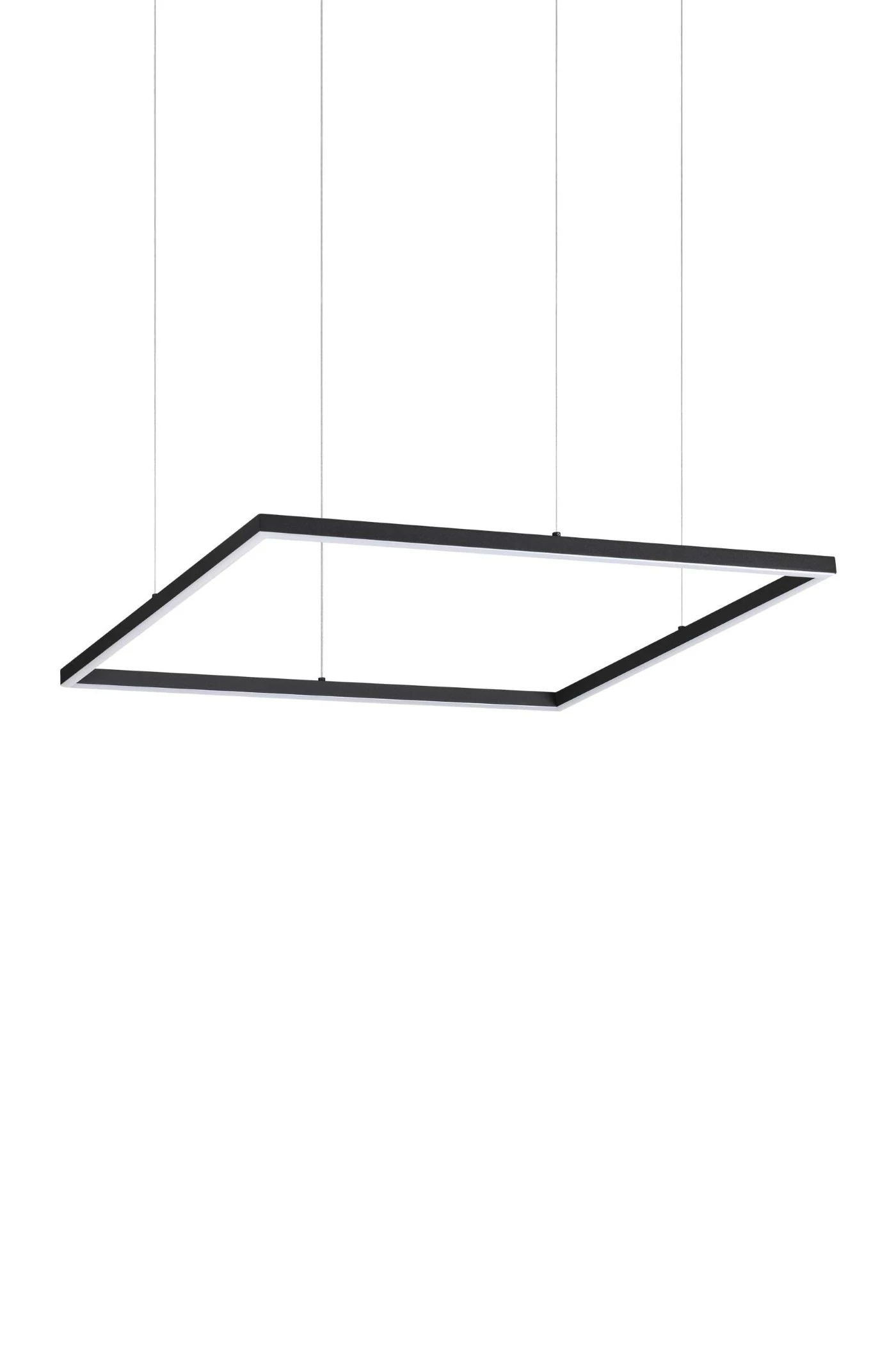   
                        
                        Люстра IDEAL LUX (Италия) 43675    
                         в стиле Хай-тек.  
                        Тип источника света: встроенный led-модуль, несъемный.                         Форма: Квадрат.                         Цвета плафонов и подвесок: Черный.                         Материал: Пластик.                          фото 1