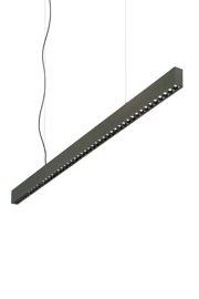   
                        Люстра IDEAL LUX  (Италия) 43806    
                         в стиле Хай-тек.  
                        Тип источника света: встроенный led-модуль, несъемный.                         Форма: Прямоугольник.                         Цвета плафонов и подвесок: Черный.                         Материал: Металл.                          фото 1