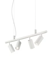   
                        Люстра IDEAL LUX (Італія) 43823    
                         у стилі лофт.  
                        Тип джерела світла: cвітлодіодні led, галогенні.                         Форма: прямокутник.                         Кольори плафонів і підвісок: білий.                         Матеріал: метал.                          фото 1