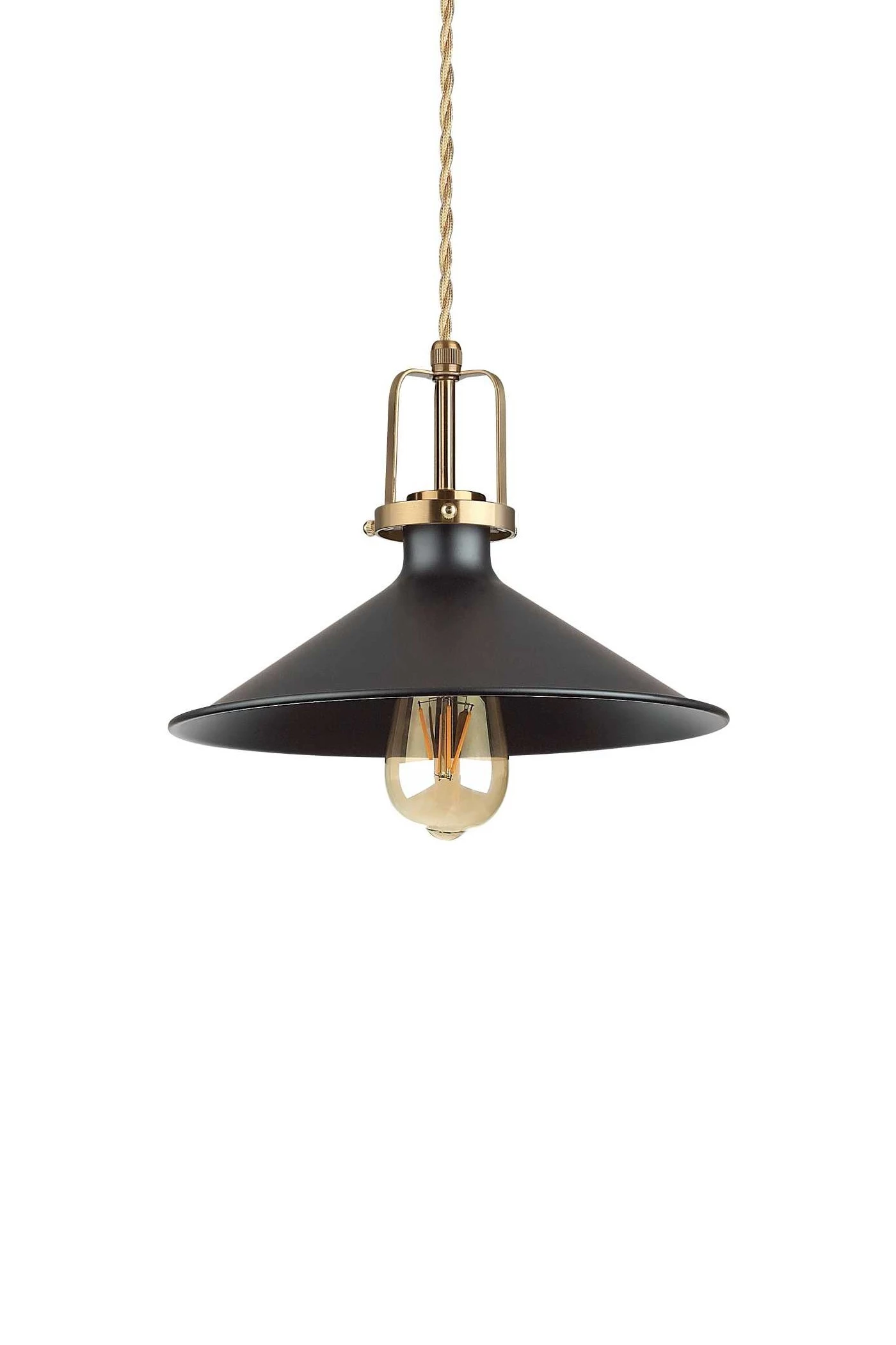   
                        
                        Люстра IDEAL LUX (Італія) 43884    
                         У стилі Лофт.  
                        Тип джерела світла: світлодіодна лампа, змінна.                         Форма: Коло.                         Кольори плафонів і підвісок: Чорний.                         Матеріал: Метал.                          фото 1