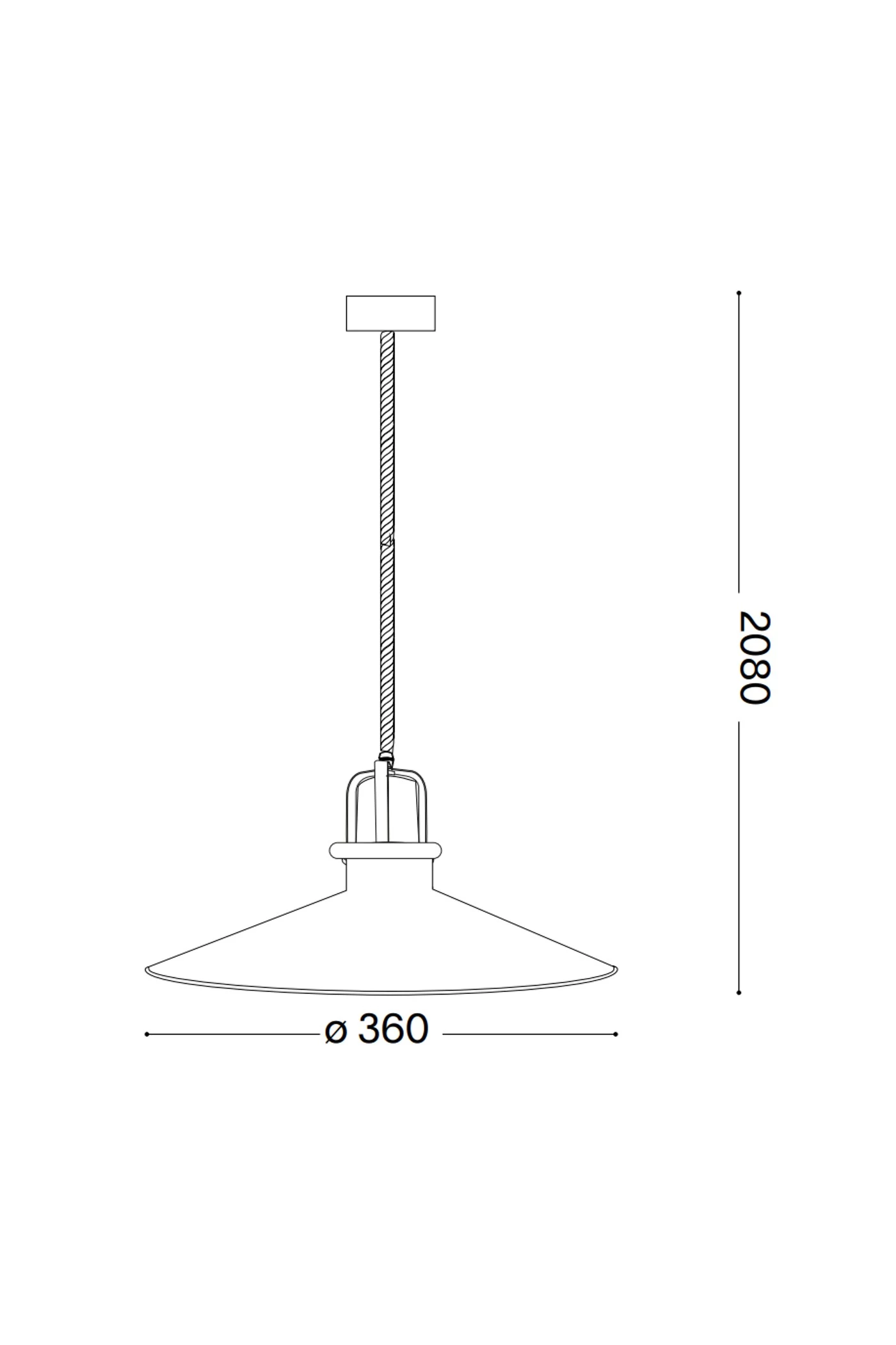   
                        
                        Люстра IDEAL LUX (Італія) 43885    
                         у стилі Лофт.  
                        Тип джерела світла: світлодіодна лампа, змінна.                         Форма: Коло.                         Кольори плафонів і підвісок: Білий.                         Матеріал: Метал.                          фото 2