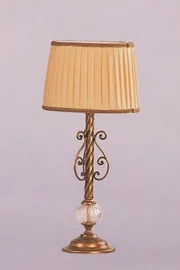   
                        
                        Настольная лампа WUNDERLICHT (Германия) 45149    
                         в стиле Классика.  
                        Тип источника света: светодиодная лампа, сменная.                                                 Цвета плафонов и подвесок: Бежевый, Коричневый.                         Материал: Ткань.                          фото 1