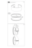  
                        
                        Абажур IDEAL LUX (Италия) 45172    
                         В стиле Модерн.  
                                                Форма: Круг.                         Цвета плафонов и подвесок: Белый.                         Материал: Ткань.                          фото 3