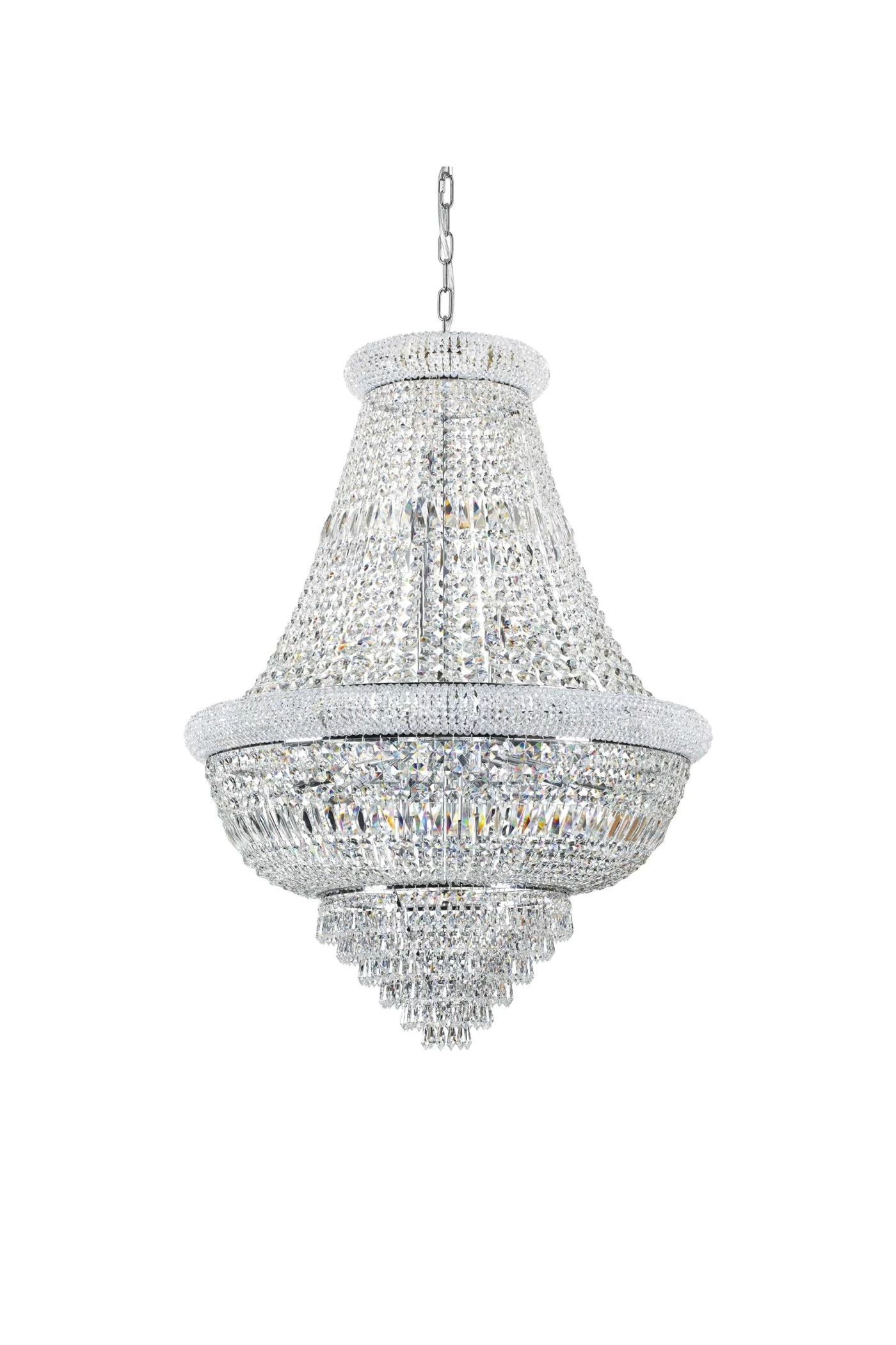   
                        
                        Люстра IDEAL LUX (Італія) 45334    
                         У стилі Класика.  
                        Тип джерела світла: світлодіодна лампа, змінна.                         Форма: Коло.                         Кольори плафонів і підвісок: Прозорий.                         Матеріал: Кришталь.                          фото 1