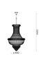   
                        
                        Люстра IDEAL LUX (Італія) 45334    
                         у стилі Класика.  
                        Тип джерела світла: світлодіодна лампа, змінна.                         Форма: Коло.                         Кольори плафонів і підвісок: Прозорий.                         Матеріал: Кришталь.                          фото 2