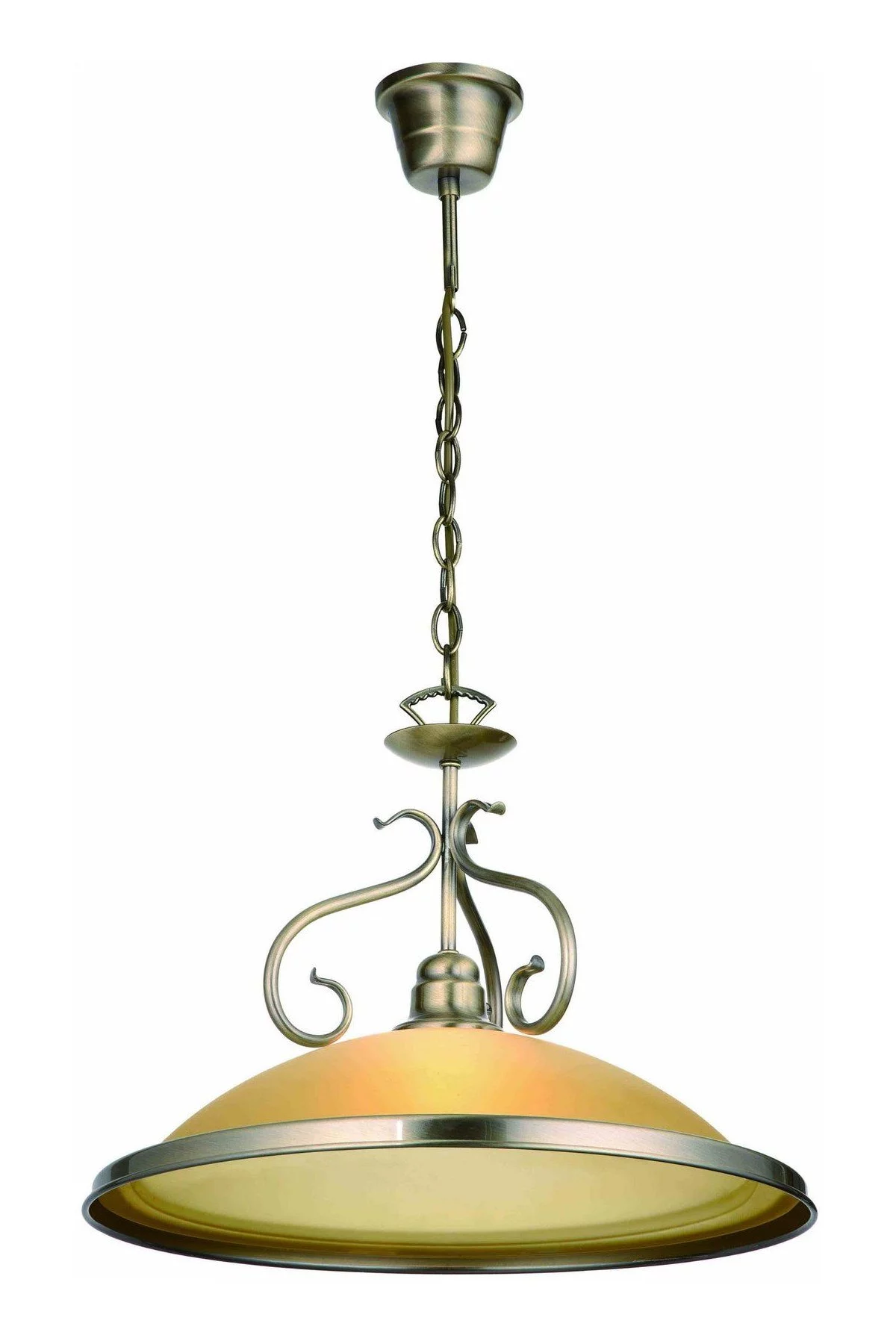   
                        Люстра BLITZ (Німеччина) 45348    
                         у стилі Класика.  
                        Тип джерела світла: світлодіодна лампа, змінна.                         Форма: Коло.                         Кольори плафонів і підвісок: Жовтий.                         Матеріал: Скло.                          фото 1