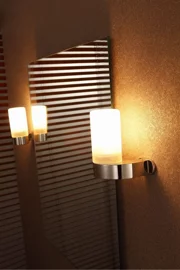   
                        Світильник для ванної BLITZ (Німеччина) 45868    
                        .  
                        Тип джерела світла: світлодіодна лампа, змінна.                                                 Кольори плафонів і підвісок: Білий.                         Матеріал: Скло.                          фото 1