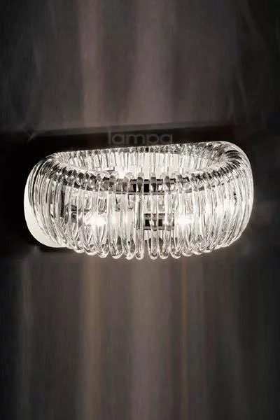   
                        
                        Бра IDEAL LUX (Італія) 45920    
                         у стилі Модерн.  
                        Тип джерела світла: світлодіодна лампа, змінна.                                                 Кольори плафонів і підвісок: Прозорий.                         Матеріал: Скло.                          фото 2