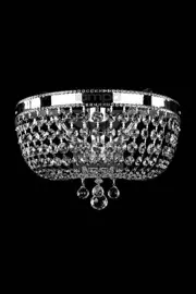   
                        
                        Хрустальное бра ARTGLASS (Чехия) 46063    
                         в стиле Классика.  
                        Тип источника света: светодиодная лампа, сменная.                                                 Цвета плафонов и подвесок: Прозрачный.                         Материал: Хрусталь.                          фото 1
