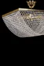   
                        Хрустальная люстра ARTGLASS  (Чехия) 46085    
                         в стиле Арт-деко.  
                        Тип источника света: светодиодная лампа, сменная.                         Форма: Квадрат.                         Цвета плафонов и подвесок: Прозрачный.                         Материал: Хрусталь.                          фото 2
