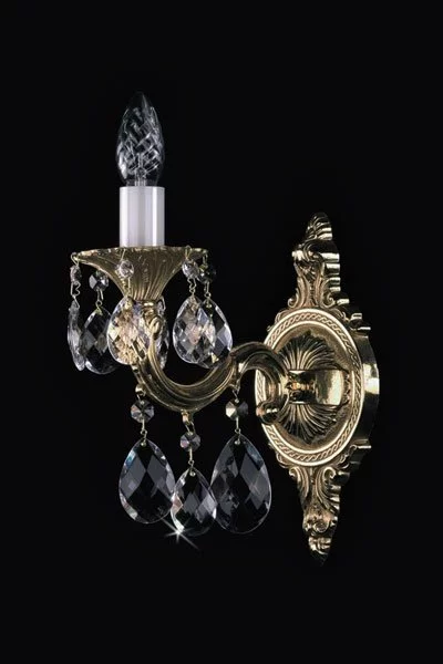  
                        
                        Хрустальное бра ARTGLASS (Чехия) 46095    
                         В стиле Классика.  
                        Тип источника света: светодиодная лампа, сменная.                                                 Цвета плафонов и подвесок: Прозрачный.                         Материал: Хрусталь.                          фото 1
