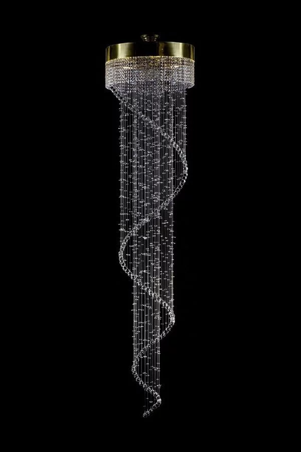   
                        
                        Кришталева люстра ARTGLASS (Чехія) 46100    
                         У стилі Арт-деко.  
                        Тип джерела світла: світлодіодна лампа, змінна.                         Форма: Коло.                         Кольори плафонів і підвісок: Прозорий.                         Матеріал: Кришталь.                          фото 1