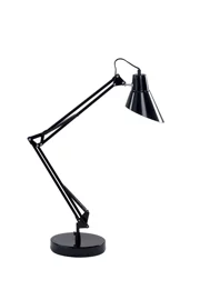   
                        
                        Настільна лампа IDEAL LUX (Італія) 46129    
                         у стилі Хай-тек.  
                        Тип джерела світла: світлодіодна лампа, змінна.                                                 Кольори плафонів і підвісок: Чорний.                         Матеріал: Метал.                          фото 1
