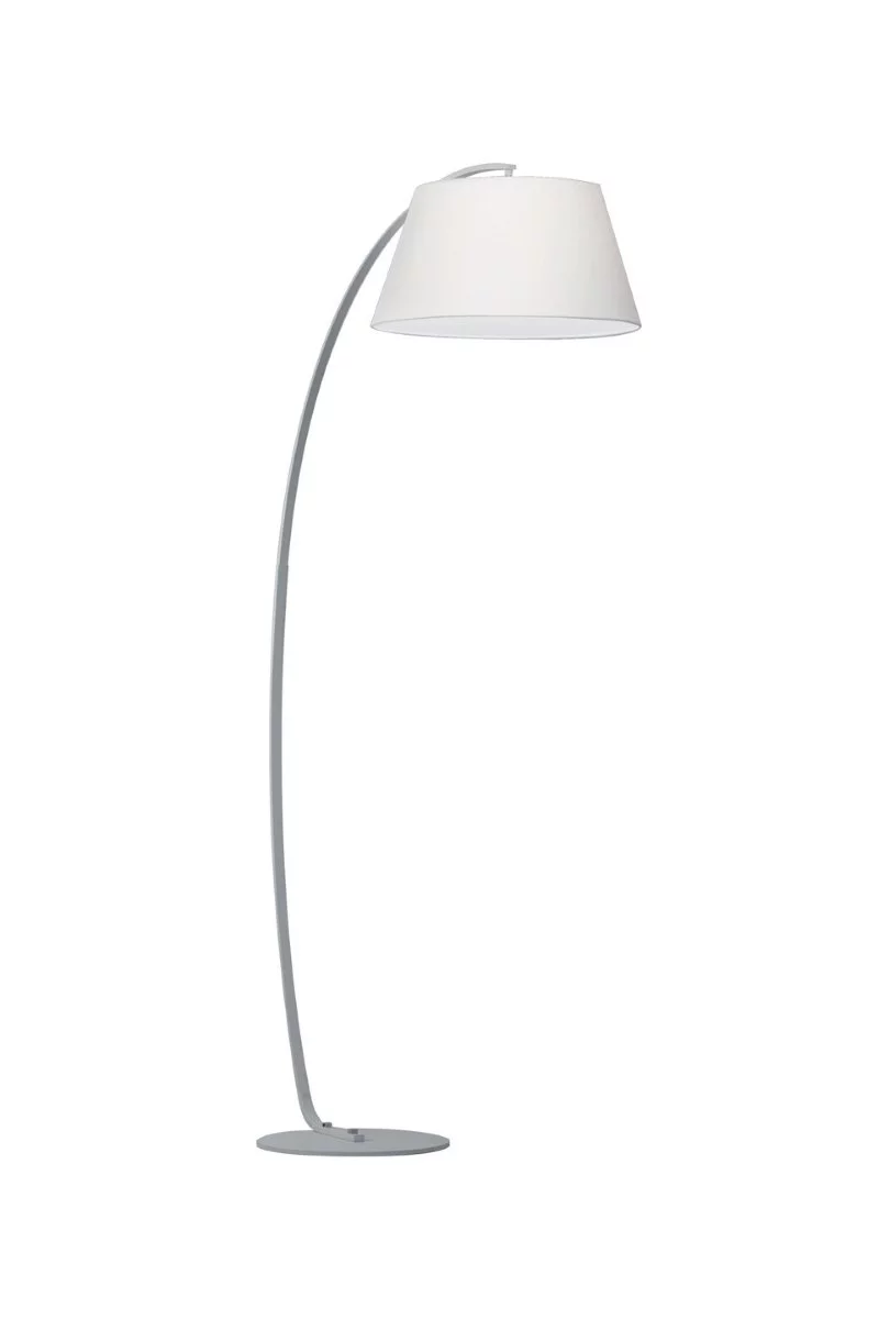   
                        Торшер IDEAL LUX (Італія) 46137    
                         у стилі скандинавський.  
                        Тип джерела світла: cвітлодіодні led, енергозберігаючі, розжарювання.                                                 Кольори плафонів і підвісок: білий.                         Матеріал: тканина.                          фото 1