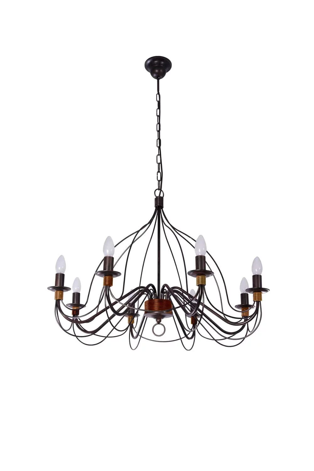   
                        
                        Люстра IDEAL LUX (Італія) 46186    
                         У стилі Класика.  
                        Тип джерела світла: світлодіодна лампа, змінна.                         Форма: Коло.                                                                          фото 1