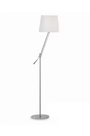   
                        
                        Торшер IDEAL LUX (Італія) 46221    
                         у стилі Скандинавський.  
                        Тип джерела світла: світлодіодна лампа, змінна.                                                 Кольори плафонів і підвісок: Білий.                         Матеріал: Пластик, Тканина.                          фото 1
