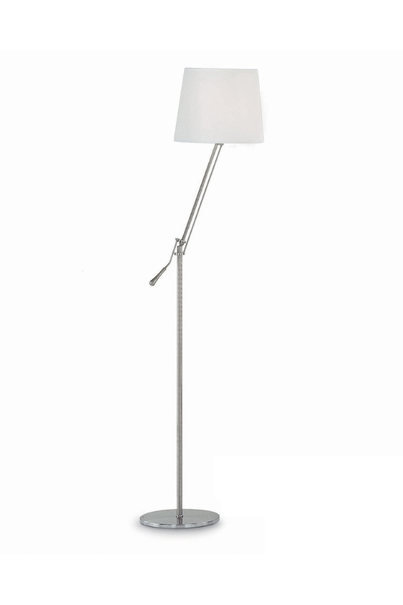   
                        Торшер IDEAL LUX (Італія) 46221    
                         у стилі скандинавський.  
                        Тип джерела світла: cвітлодіодні led, енергозберігаючі, розжарювання.                                                 Кольори плафонів і підвісок: білий.                         Матеріал: пластик, тканина.                          фото 1