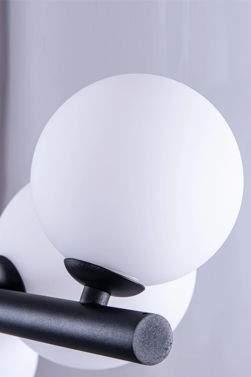   
                        Люстра AZZARDO (Польща) 46255    
                         у стилі Модерн.  
                        Тип джерела світла: світлодіодна лампа, змінна.                         Форма: Прямокутник.                         Кольори плафонів і підвісок: Білий.                         Матеріал: Скло.                          фото 4