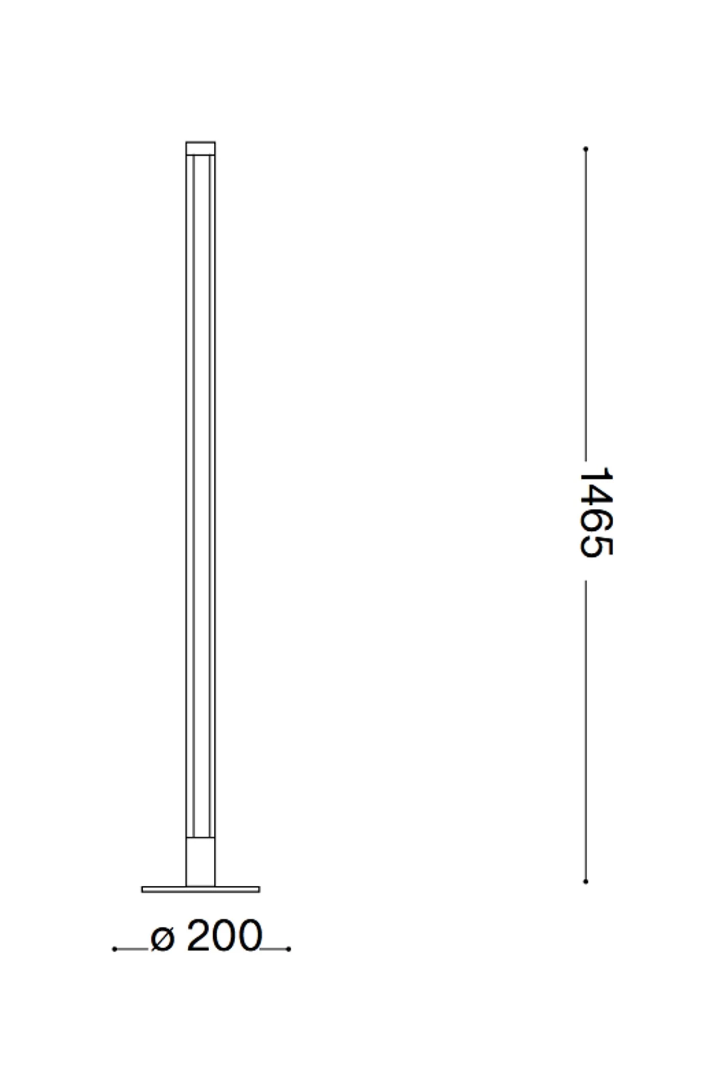   
                        
                        Торшер IDEAL LUX (Італія) 47377    
                         у стилі Хай-тек.  
                        Тип джерела світла: вбудований led-модуль, незмінний.                                                 Кольори плафонів і підвісок: Білий.                         Матеріал: Пластик.                          фото 2