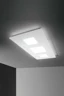   
                        Світильник стельовий IDEAL LUX (Італія) 47511    
                         у стилі модерн.  
                        Тип джерела світла: вбудовані світлодіоди led.                         Форма: прямокутник.                         Кольори плафонів і підвісок: білий.                         Матеріал: пластик.                          фото 2