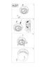   
                        Світильник стельовий IDEAL LUX (Італія) 47513    
                         у стилі модерн.  
                        Тип джерела світла: вбудовані світлодіоди led.                         Форма: коло.                         Кольори плафонів і підвісок: білий.                         Матеріал: скло.                          фото 5