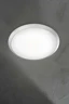   
                        Світильник стельовий IDEAL LUX (Італія) 47516    
                         у стилі Модерн.  
                        Тип джерела світла: вбудовані світлодіоди led.                         Форма: Коло.                         Кольори плафонів і підвісок: Білий.                         Матеріал: Пластик.                          фото 2