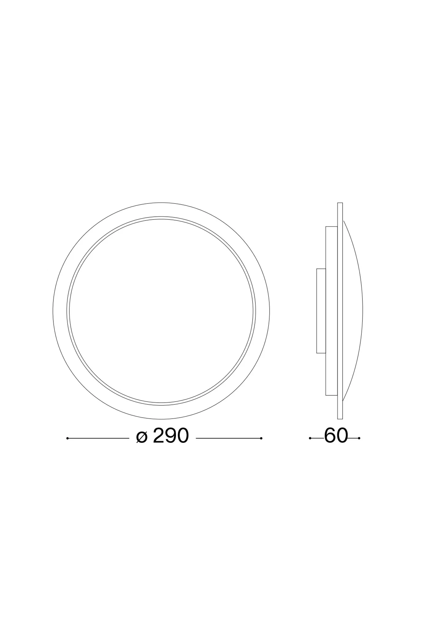   
                        Світильник стельовий IDEAL LUX (Італія) 47516    
                         у стилі Модерн.  
                        Тип джерела світла: вбудовані світлодіоди led.                         Форма: Коло.                         Кольори плафонів і підвісок: Білий.                         Матеріал: Пластик.                          фото 3