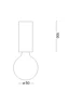   
                        Точковий світильник IDEAL LUX (Італія) 47517    
                         у стилі хай-тек.  
                        Тип джерела світла: cвітлодіодні led, енергозберігаючі, розжарювання.                         Форма: коло.                                                                          фото 2