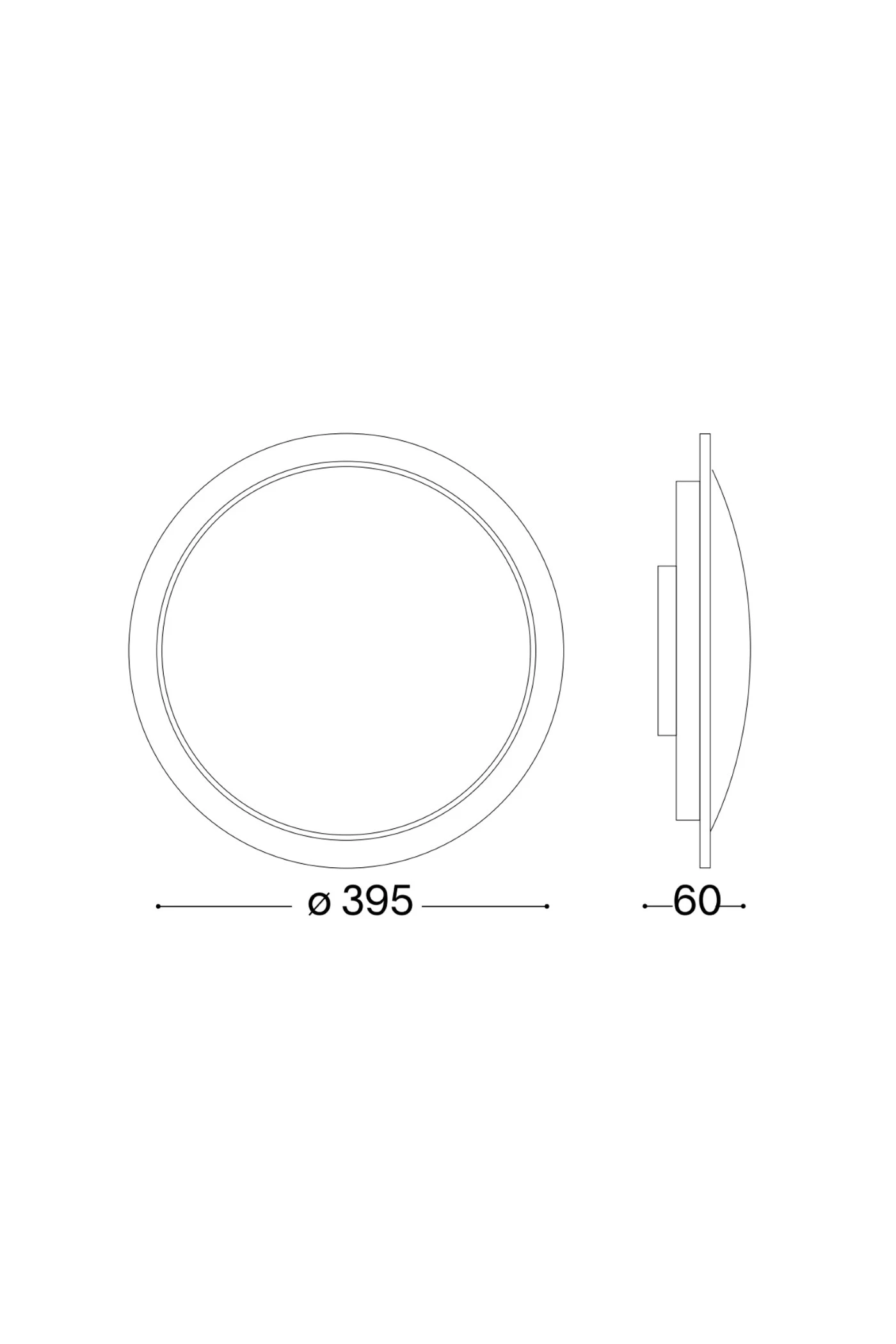   
                        Світильник стельовий IDEAL LUX (Італія) 47521    
                         у стилі модерн.  
                        Тип джерела світла: вбудовані світлодіоди led.                         Форма: коло.                         Кольори плафонів і підвісок: білий.                         Матеріал: пластик.                          фото 3