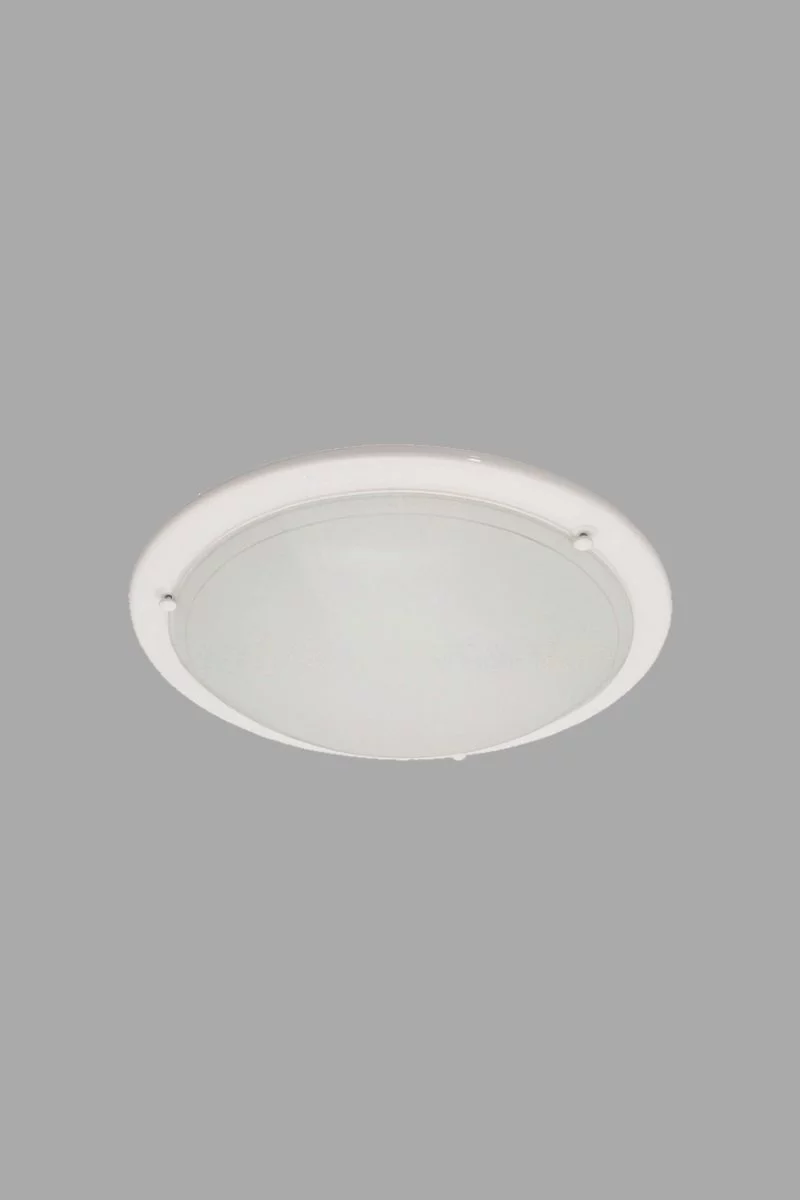   
                        Світильник стельовий KANLUX (Польща) 47595    
                         у стилі Модерн.  
                        Тип джерела світла: світлодіодна лампа, змінна.                         Форма: Коло.                         Кольори плафонів і підвісок: Білий.                         Матеріал: Скло.                          фото 1