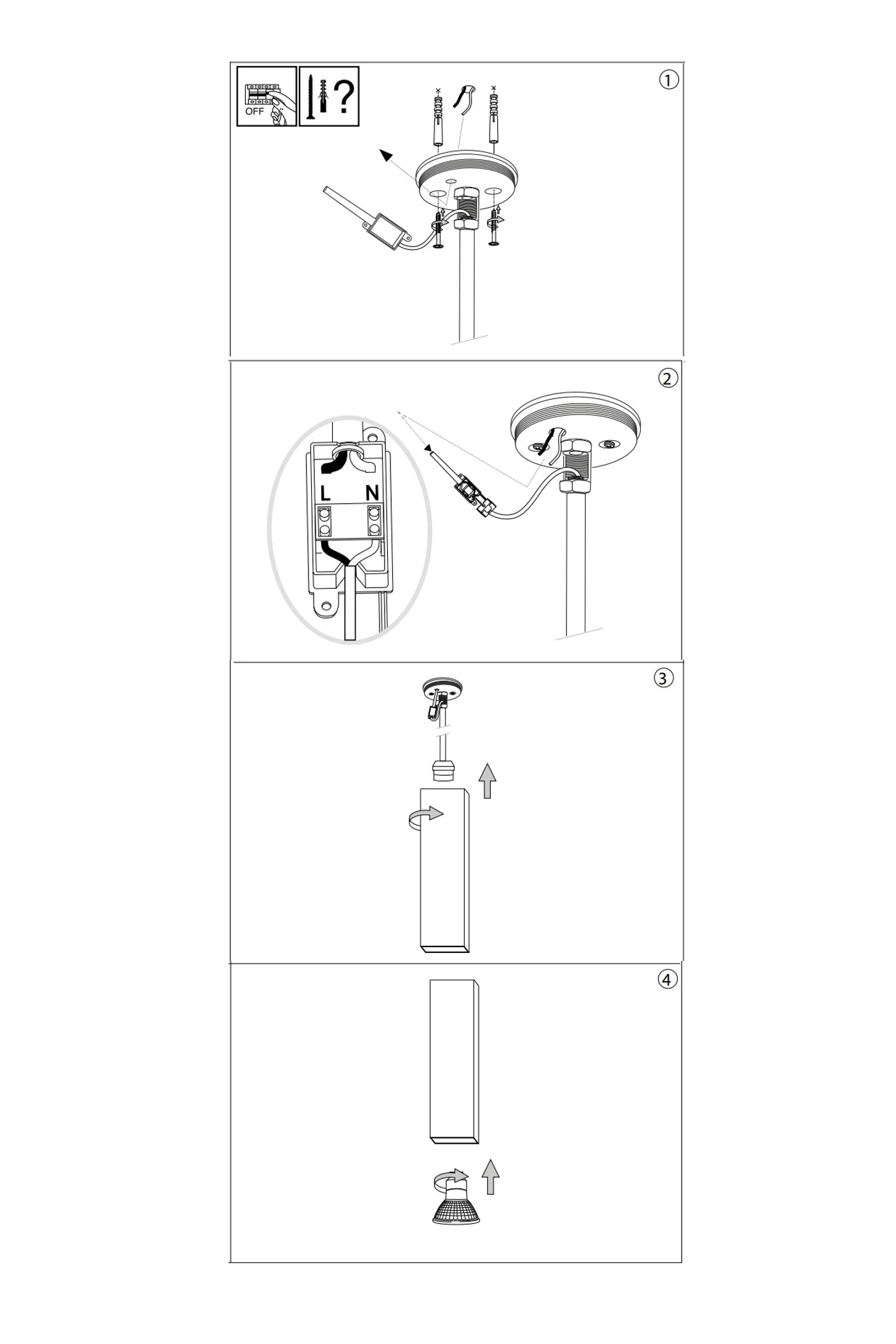   
                        
                        Точечный светильник IDEAL LUX (Италия) 47656    
                         в стиле Хай-тек.  
                        Тип источника света: светодиодная лампа, сменная.                         Форма: Квадрат.                         Цвета плафонов и подвесок: Черный.                         Материал: Алюминий.                          фото 3