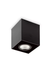   
                        Точечный светильник IDEAL LUX  (Италия) 47703    
                         в стиле Хай-тек.  
                        Тип источника света: светодиодная лампа, сменная.                         Форма: Квадрат.                         Цвета плафонов и подвесок: Черный.                         Материал: Металл.                          фото 1