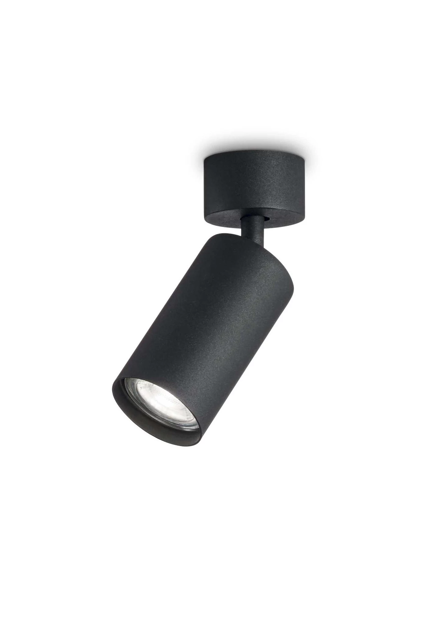   
                        Точковий світильник IDEAL LUX (Італія) 47741    
                         у стилі хай-тек.  
                        Тип джерела світла: cвітлодіодні led, галогенні.                         Форма: коло.                         Кольори плафонів і підвісок: чорний.                         Матеріал: метал.                          фото 1