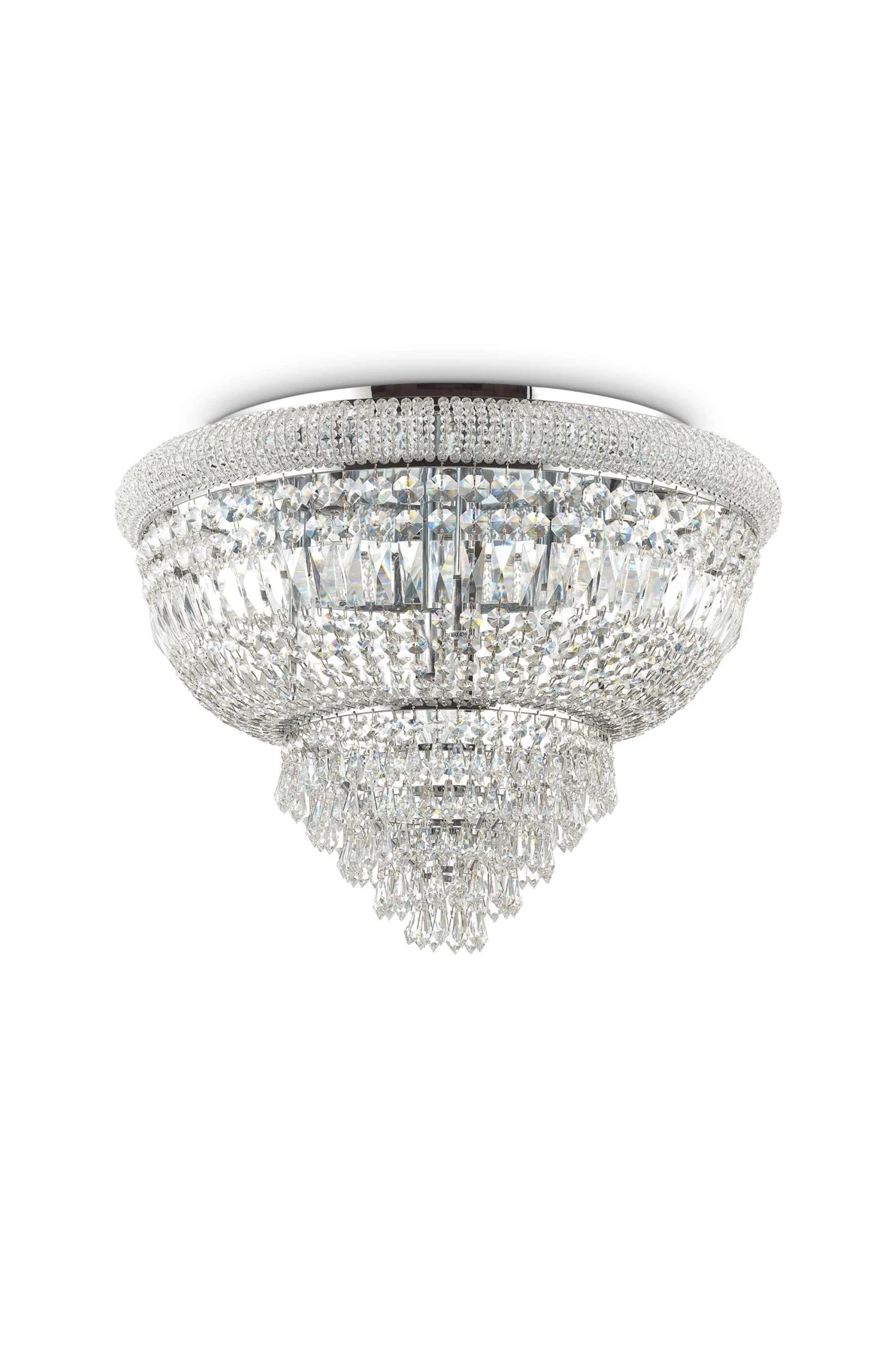   
                        
                        Кришталева люстра IDEAL LUX (Італія) 47793    
                         У стилі Класика.  
                        Тип джерела світла: світлодіодна лампа, змінна.                         Форма: Коло.                         Кольори плафонів і підвісок: Прозорий.                         Матеріал: Кришталь.                          фото 1