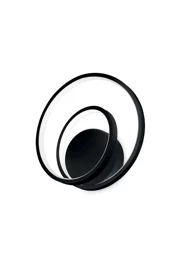   
                        Світильник настінний IDEAL LUX (Італія) 47800    
                         у стилі Модерн.  
                        Тип джерела світла: вбудовані світлодіоди led.                         Форма: Коло.                         Кольори плафонів і підвісок: Чорний.                         Матеріал: Пластик.                          фото 1