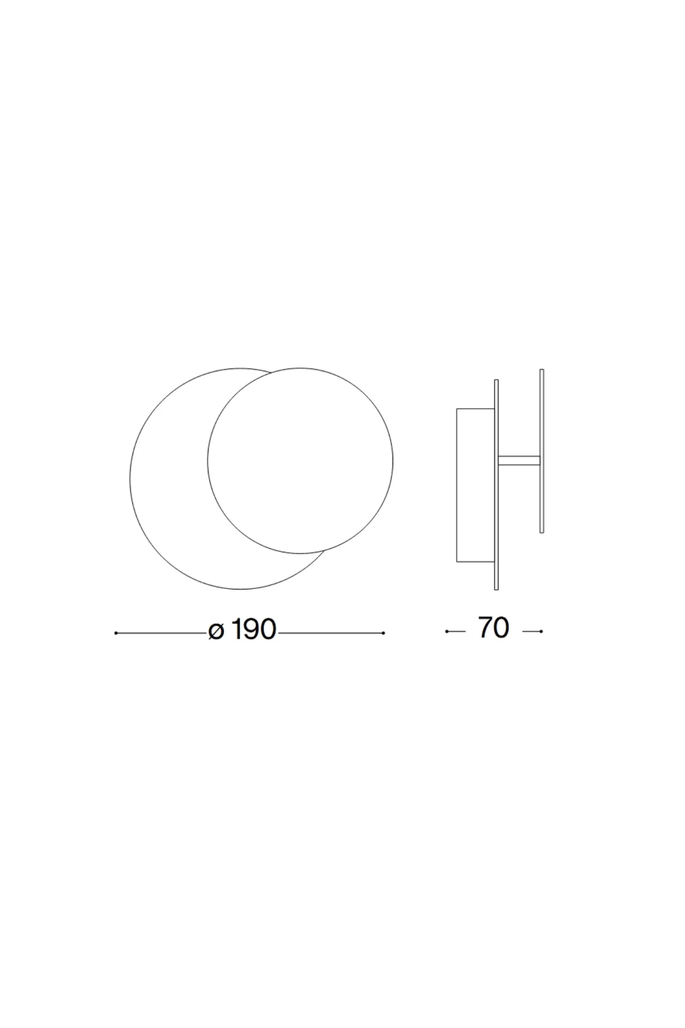   
                        
                        Светильник настенный IDEAL LUX (Италия) 47865    
                         в стиле Лофт.  
                        Тип источника света: встроенный led-модуль, несъемный.                         Форма: Круг.                         Цвета плафонов и подвесок: Серебро.                         Материал: Металл.                          фото 2