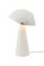   
                        Настольная лампа NORDLUX  (Дания) 47986    
                         в стиле Модерн.  
                        Тип источника света: светодиодная лампа, сменная.                                                 Цвета плафонов и подвесок: Белый.                         Материал: Пластик, Металл.                          фото 3